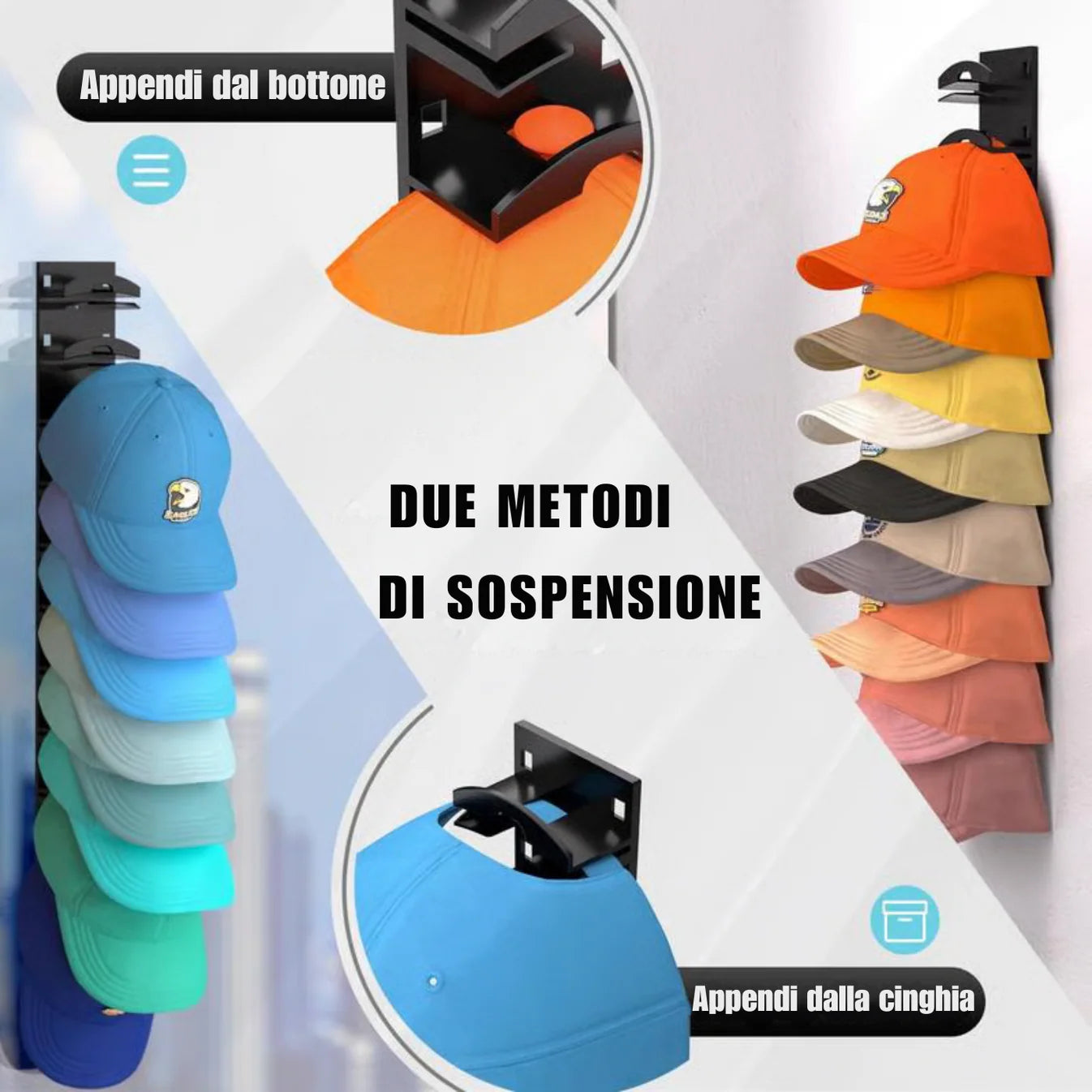 Organizzatore per Cappelli